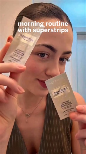 supersmile®️ on Instagram: "Day 5/7 of whitening with superstrips ✨ Superstrips fast-dissolving teeth whitening strips are the only teeth whitening strips infused with supersmile’s proprietary ingredient Calprox®, designed as the most convenient and fastest way to whiten your teeth! Clinically proven to whiten your teeth 8 shades in 7 days (on average), the results speak for themself! ✨懶 . . . #supersmile #oralcare #teethwhitening"