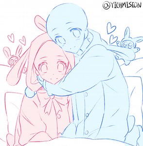 View 24 Anime References Poses Couple