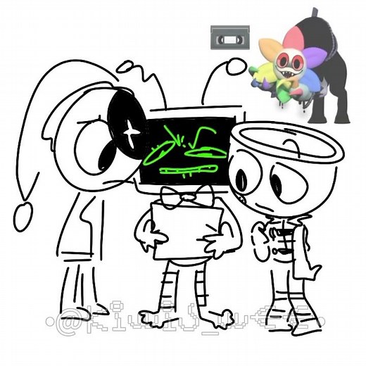 Dandy run basically or sumthin idk #dandysworldmemes #art #dandysworld