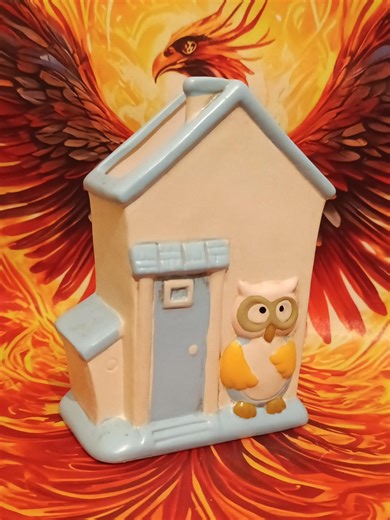 Porcelain Radiator Humidifier: Collectible Blue Owl - Etsy