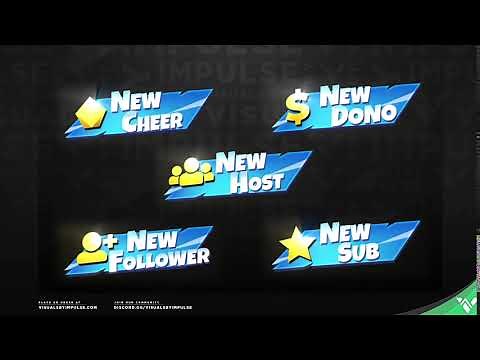 Victory Fortnite Animated Stream Alerts for Twitch and Mixer