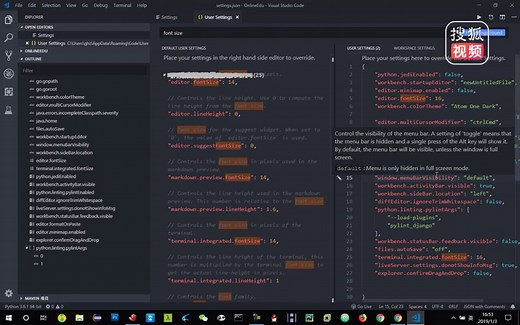 05-vscode用户和工作区设置