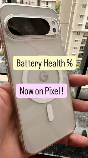 Pixel - How to Check Battery Health🔋#pixeltips
