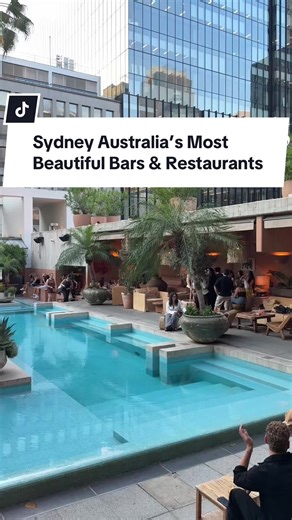 This is the perfect bar and restaurant to visit during the summer in Sydney Australia #travelbucketlist #sydneyaustrailia #sydneyitinerary #bestbarsinsydney #mostbeautifulbarsinaustralia