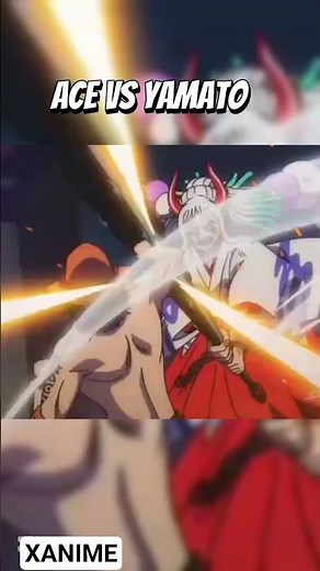 one piece: how ace and yamato friendship began #onepiece