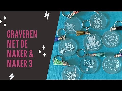 Cricut LIVE | Graveren met de Maker en Maker 3