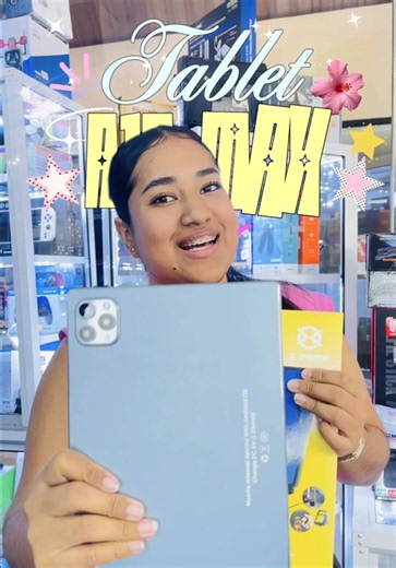 📱🔥 Tablet A15 Max ✨ 🚀 ¡Tecnología y entretenimiento en tus manos! La Tablet A15 Max es ideal para estudiar, trabajar, navegar, ver videos, disfrutar de tus apps favoritas y mucho más. 😎📲 📱 Diseño moderno y práctico 🎬 Ideal para videos y entretenimiento 📚 Perfecta para estudio y tareas 💼 Útil para trabajo y uso diario 🎮 Disfruta tus aplicaciones favoritas 🔥 ¡Una tablet para acompañarte en todo momento! 💰 Precio por unidad: $85 🔥 Precio al por mayor: $80 ✅ Stock disponible 🚚 Envíos a