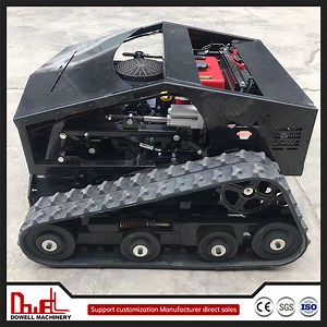 [Hot Item] Remote Control Crawler Mower Orchard Diesel Mower 800mm Automatic Lawn Mower