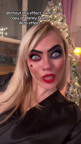 Transforming into Harley Quinn with Special Effects