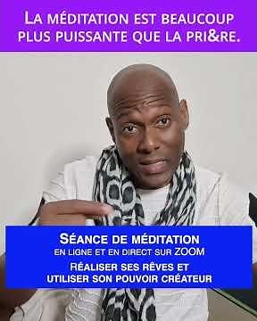 Séance de méditation en ligne et en direct sur ZOOM
