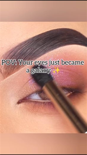 Holographic Mermaid Eye Makeup Tutorial 🧜‍♀️#shorts