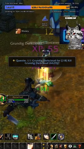 VibesDangerFloof on Instagram: "MY DOG UNPLUGGED MY COMPUTER in WoW Classic TBC #games #mmorpg #videogame #wowclassic #worldofwarcraft"