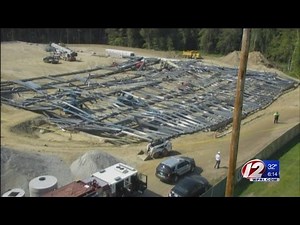 Time lapse video shows Bryant structure collapse