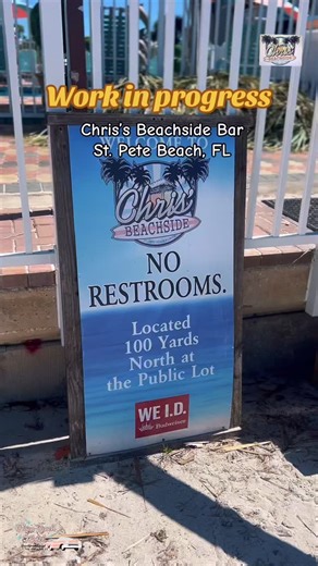 Work in progress! 🔨 🌴 Chris’s Beachside Bar at Plaza Beach Hotel, St. Pete Beach - getting a fresh new roof! See you soon for more sunshine & smiles ☀️🍹 #PlazaBeachHotel #ChrisBeachsideBar #StPeteBeach #BeachVibes #FloridaBeaches #TikiBar #ResortLife #BeachBarVibes #VisitStPeteBeach #SunshineState | Plaza Beach Resorts
