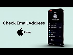 How To Check Email Address On iPhone?