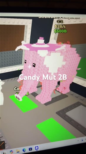 Strawberry elephant mutations #roblox #stealabrainrot ￼