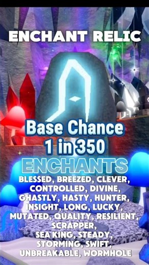 every enchant relic explained in fisch #fisch #roblox #gaming #guide #viral