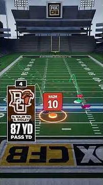 Longest Touchdowns of Week 14 🍿 #cfb #Collegefootball