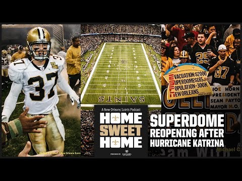 Top 10 Saints Moments at Home: #1 Superdome Reopening vs. Falcons after Hurricane Katrina (2006)