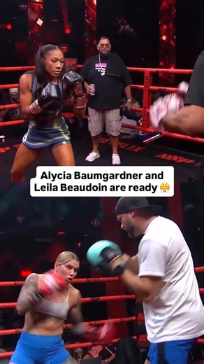 NetflixSports on Instagram: "Alycia Baumgardner and Leila Beaudoin are ready to leave it all out there 😤 #JakeJoshua LIVE only on Netflix Friday December 19 8 PM ET | 5 PM PT"