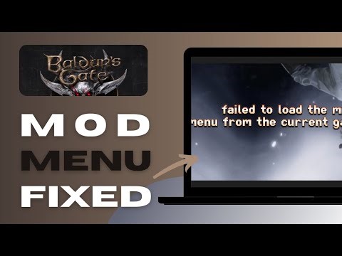 How To Fix Baldur's Gate 3 Error "Failed To Load The Main Menu From The Current Game Mod" - Solved!