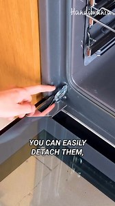 This is a very simple way to clean the inside of your oven window 🤩👌 | Handimania