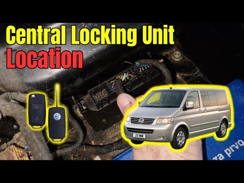 VW Transporter / Caravelle / Multivan – Central Locking Module Location | T5
