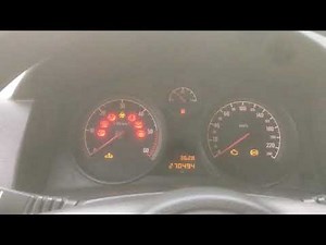 Opel Astra H Temperature display [COOLANT]