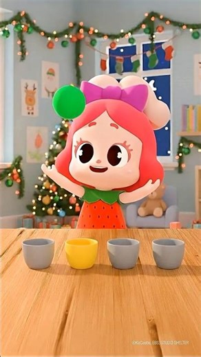 베리와 색깔 컵 - Green | ✨신기한 마법 컵으로 영어 배우기 | #Shorts #junytony #주니토니