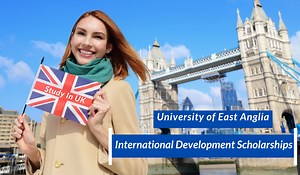 University of East Anglia International Development Scholarships in UK - Scholarship Positions 2024 2025
