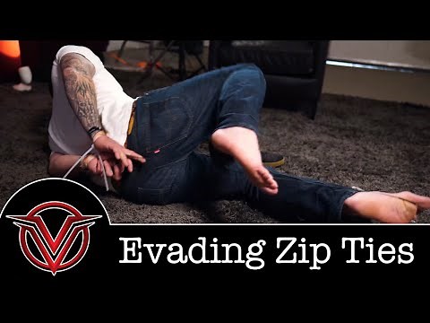 Ed Calderon Teaches Navy SEAL How To Escape from Zip Ties