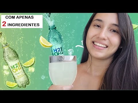 COMO FAZER H2OH LIMONETO CASEIRO E FÁCIL