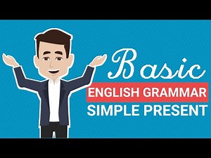 Basic English Grammar - The Simple Present Tense/Conjugation | A1 English Grammar