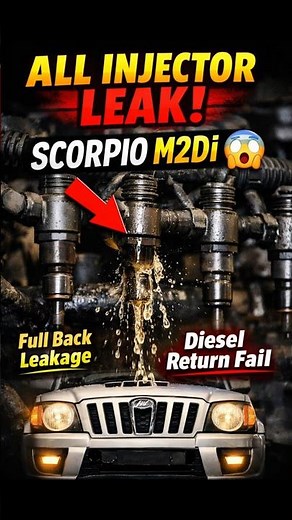 Scorpio 4 injector back leack