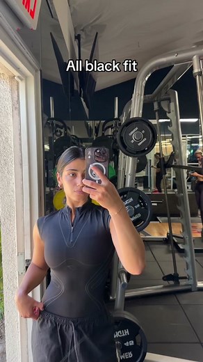 All Black Fit Gymshark Outfit | Gym Shark Joggers & Sweats