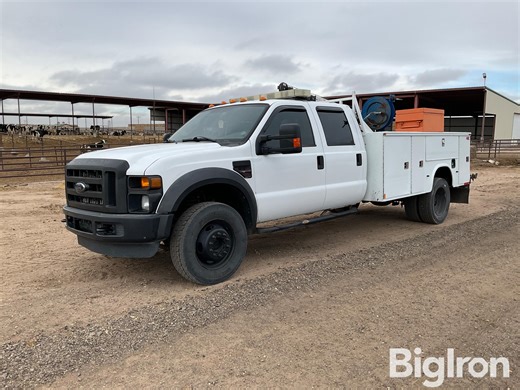 2009 Ford F450 4x4 Crew Cab Service Truck | Transportation