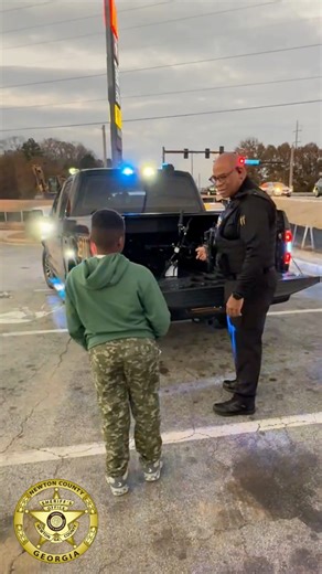 Spreading holiday joy, one bike at a time! 🎁🚲 Julien and many other local children received brand-new bikes through the Sheriff's Guardian Angels program this season. With perfect weather on Christmas Day, we hope they had an awesome time cruising around the neighborhood! #NewtonCountySheriff #CommunityFirst #ChristmasTime | Newton County, GA Sheriff's Office