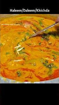 Mutton Haleem Recipe | Hyderabadi Haleem/Daleem Recipe | Easy Daleem #haleem #hyderabadihaleem #food