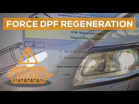 How to perform forced DPF regeneration Volvo V50