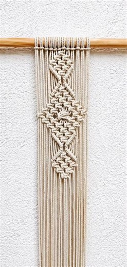 Easy Macrame Design #macrame #macramedesign #macramepattern #macrameforbeginners #beginners #diy
