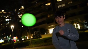 GlowFlex™ Boxing Reflex Ball Glow-in-the-Dark, Counter App & TekXYZ® Online Community, Ideal Gifts for Christmas