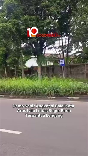 Kondisi Arus Lalu Lintas Lengang di Bogor Barat