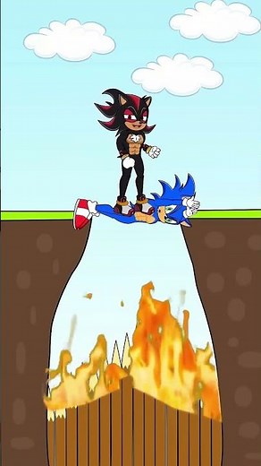 The Ultimate Showdown: Sonic vs Shadow in an Epic Death Battle! ⚔️💣