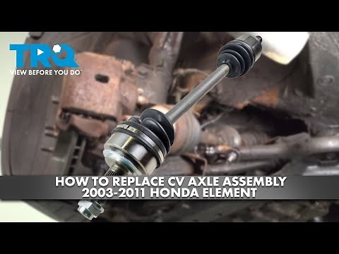 How to Replace CV Axle Assembly 2003-2011 Honda Element