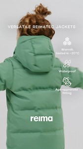 Keep your kid warm, dry and ready for any winter adventure with our weatherproof jackets. They're versatile enough for urban adventures, forest hikes and school yard. Say goodbye to multiple coats and hello to all-in-one winter protection! | Reima