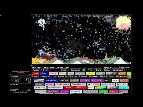 sandboxels supernova overdrive% speedrun