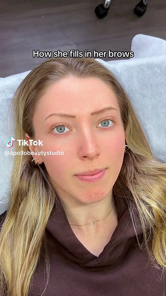 Natural Brow Transformation with Nano Blading