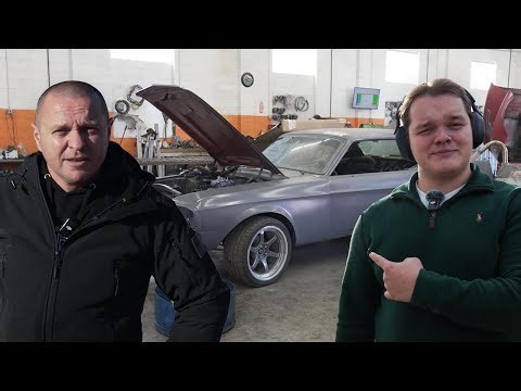 Will our cars fit in the new Trailer? Mustang first start | by Nick