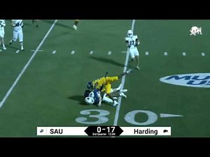 2025 Harding Football Highlights at Southern Arkansas