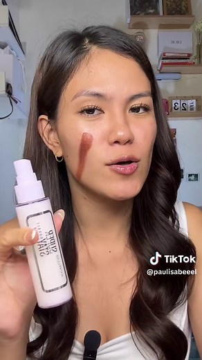 Maybelline Setting Spray Smudge Test Review